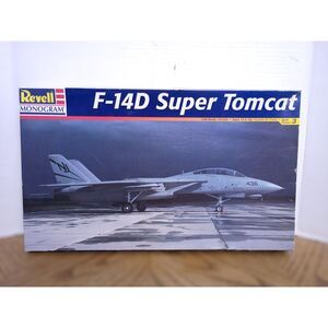 Vintage F-14D Super Tomcat USA Fighter Plane 1/48 Scale Plastic Model Kit